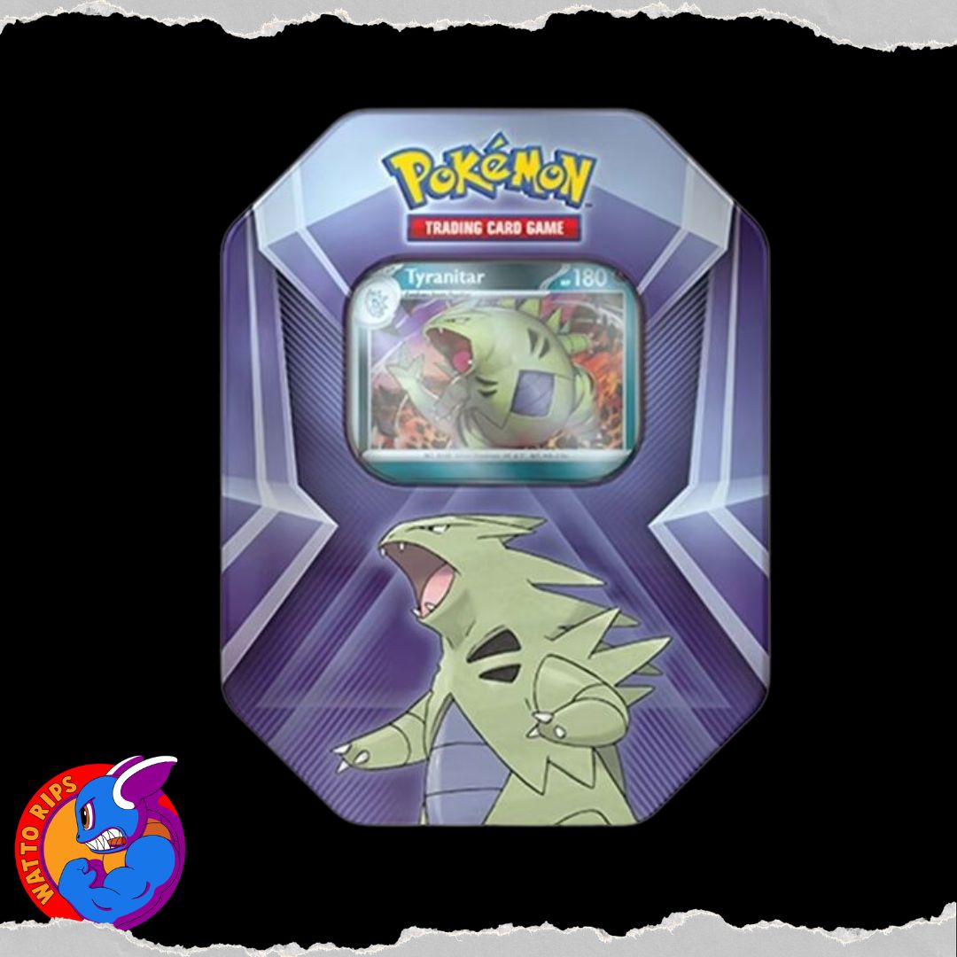 Pokemon: Triple Whammy Tin - Tyranitar